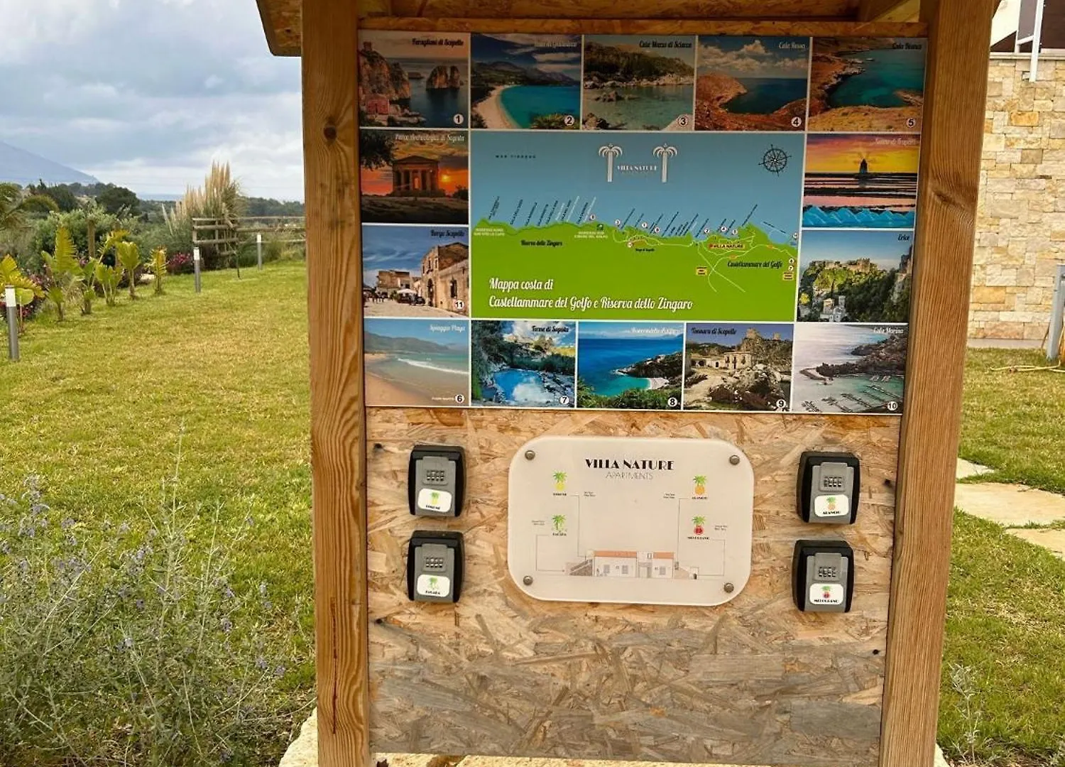 Appartamenti In Villa Nature Con Vista Mare E Monti Scopello  Lejlighed